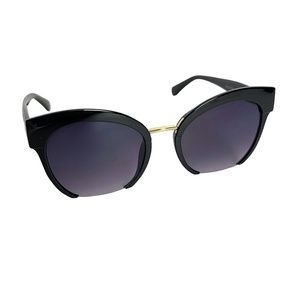 SUNGLASSES SUN GLASSES Black Charcoal Oversized Plastic Frames Shades Summer